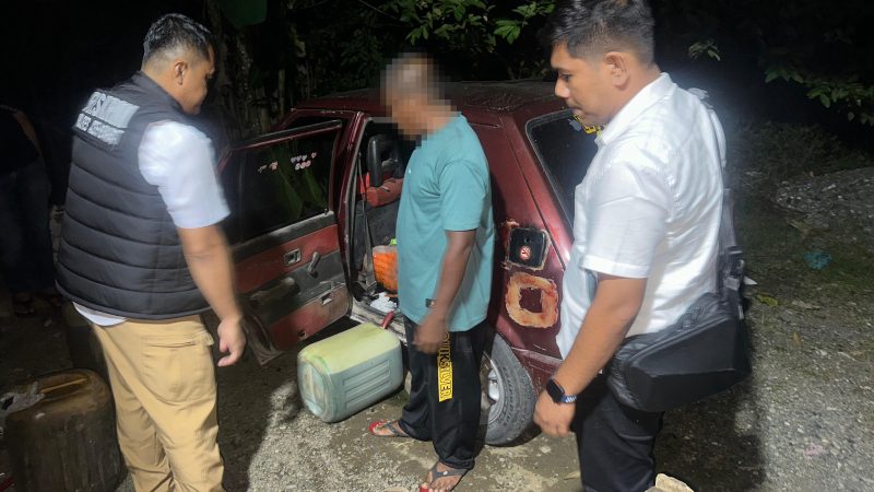 Polres Aceh Barat Amankan 2 Pria Terkait Penyalahgunaan BBM Bersubsidi