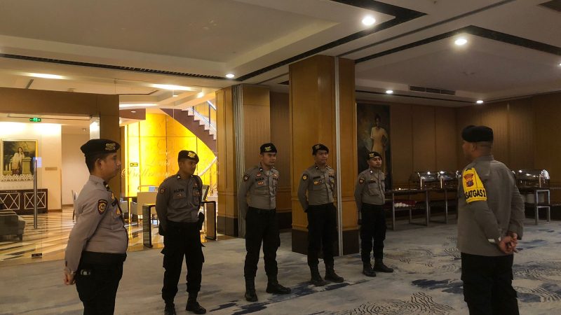 Polres Langkat Lakukan Pengamanan Debat Publik Kedua Pilkada Langkat Tahun 2024