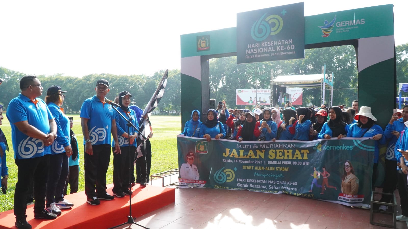 Rayakan HKN ke-60, Pj Bupati Langkat Ajak Tingkatkan Pelayanan Kesehatan Untuk Masyarakat