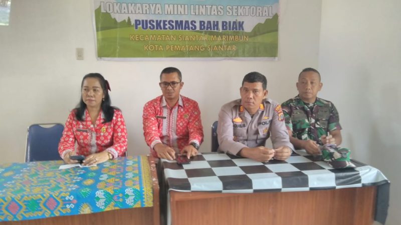 Kapolsek Siantar Marihat Polres Pematangsiantar Hadiri Undangan Lintas Sektoral