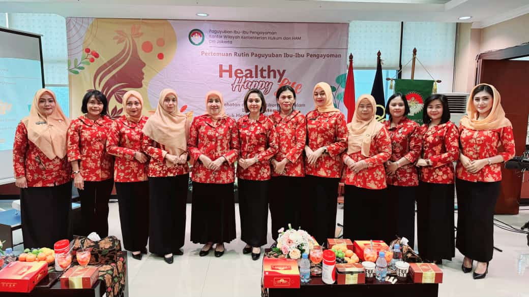 DWP Rutan Cipinang Ikuti Seminar Kesehatan ‘Healthy Life, Happy Life