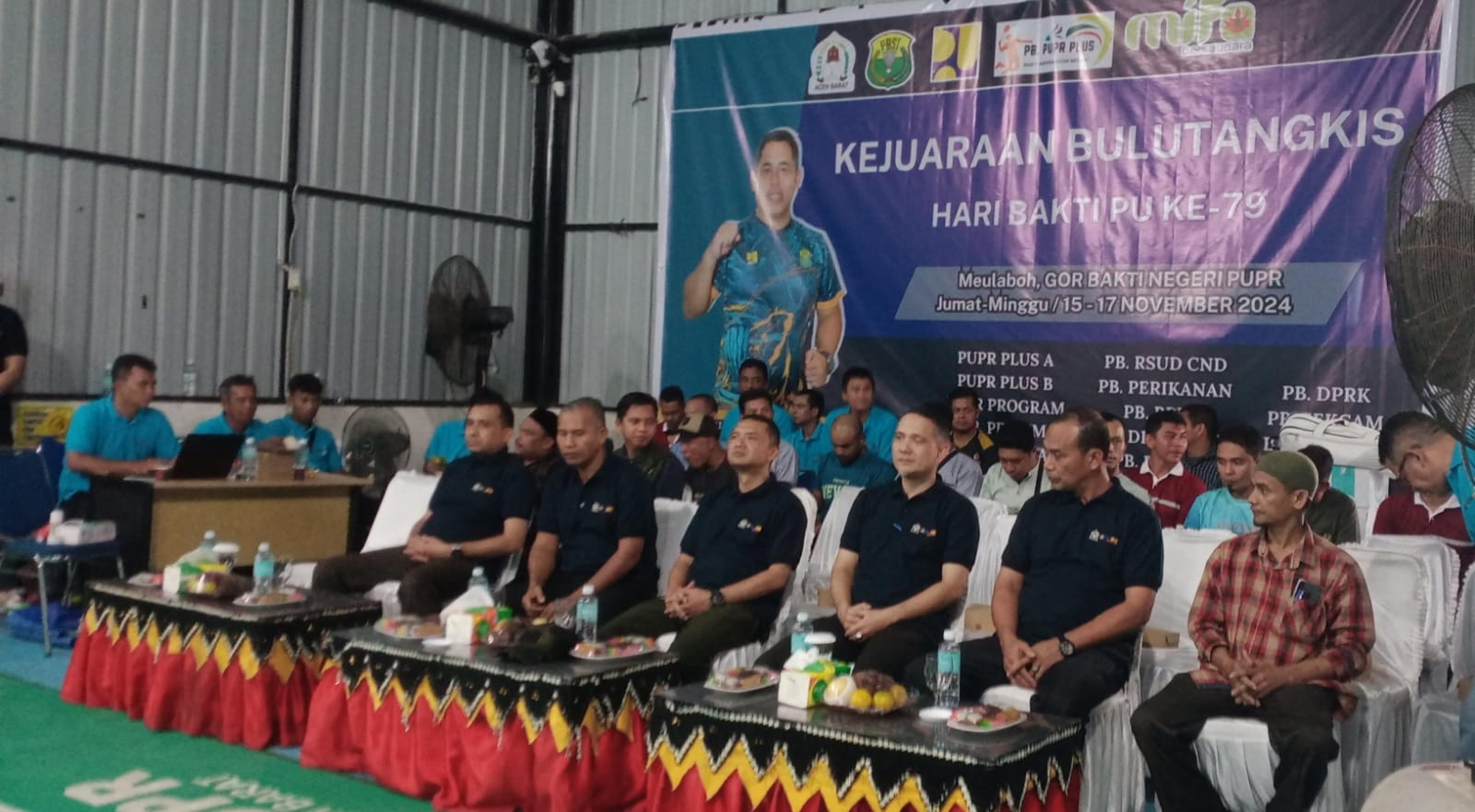 91 Pemain Ikut Ramaikan Turnamen Bulutangkis Antar Instansi Harbak ke-79 PUPR