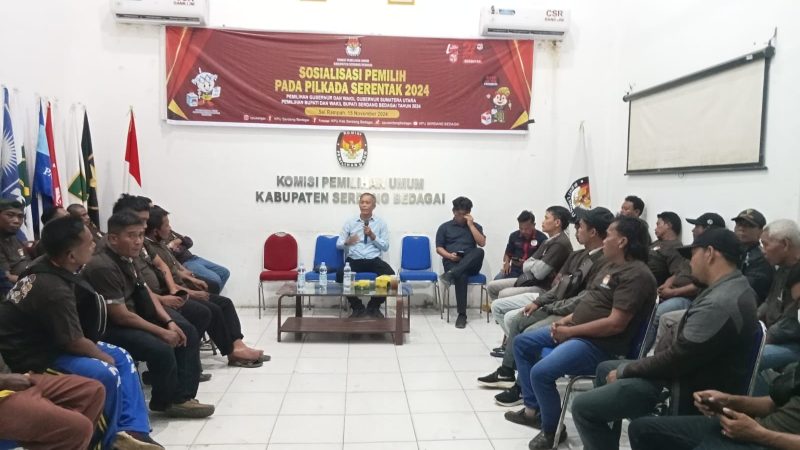 KPU Sergai Sosialisasi Pilkada 2024 Kepada Kelompok Pemilih Marjinal