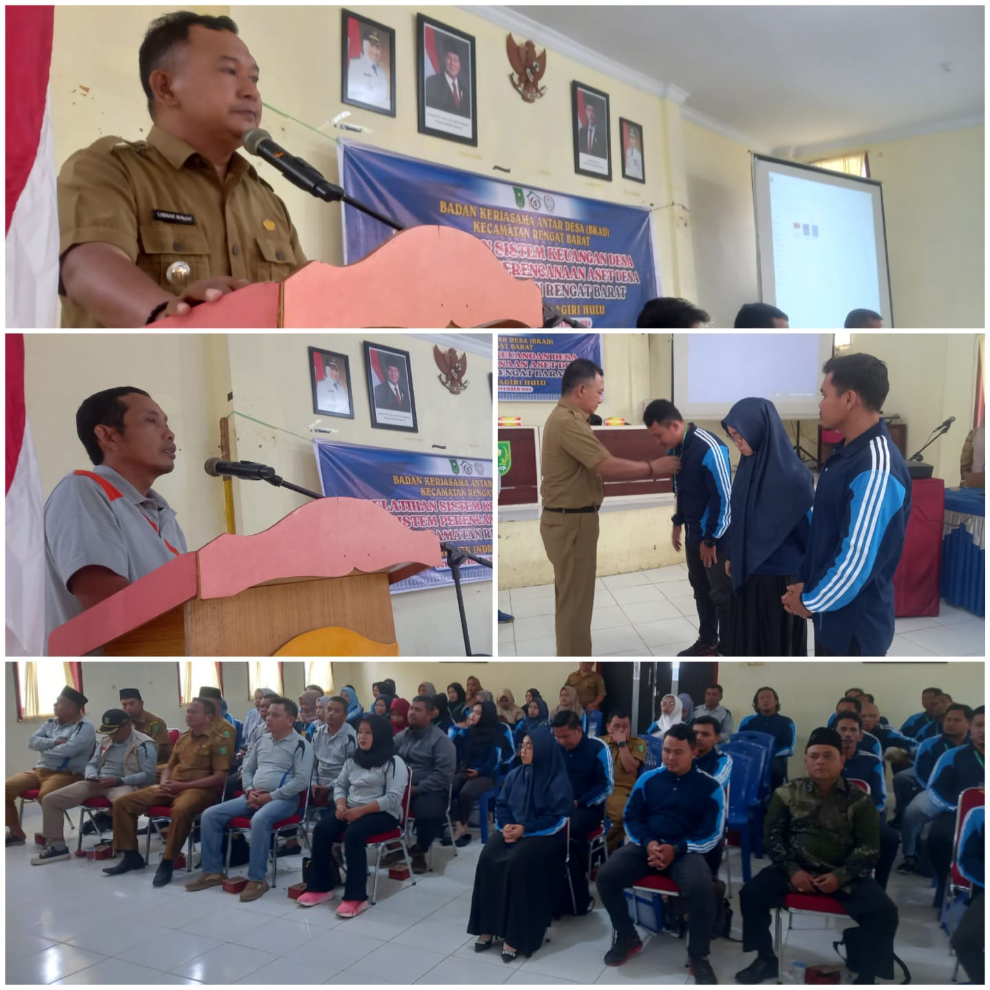 Tingkatkan Kompotensi, BKAD Rengat Barat Inhu Taja Pelatihan