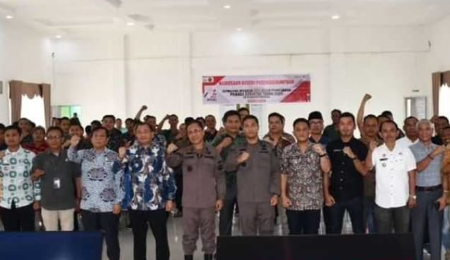 Sosialisasi Kepala Desa Sekota Padangsidimpuan dalam rangka Hari Anti Korupsi