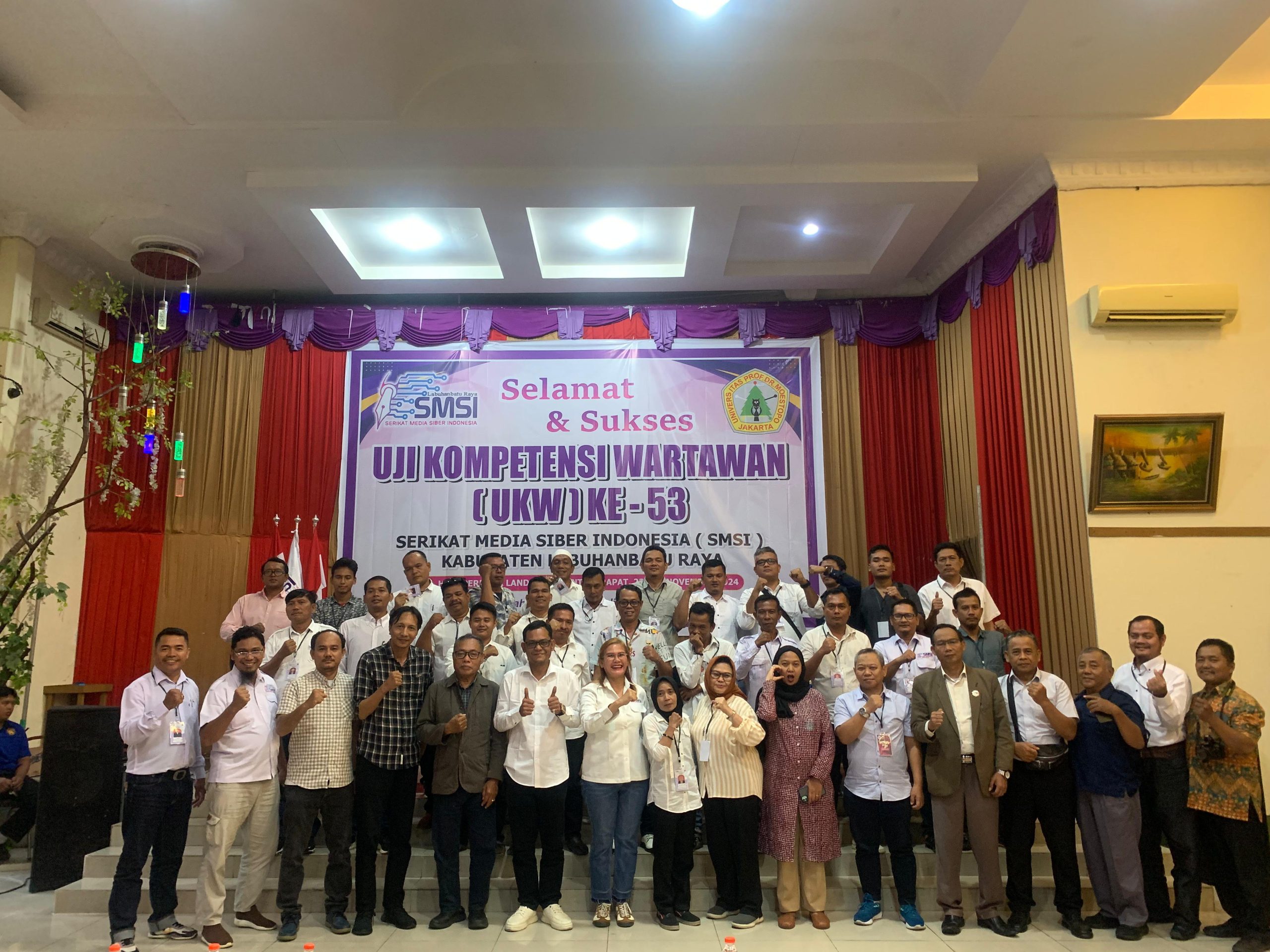 SMSI Sukses Laksanakan UKW Angakatan 53 Di Labuhanbatu