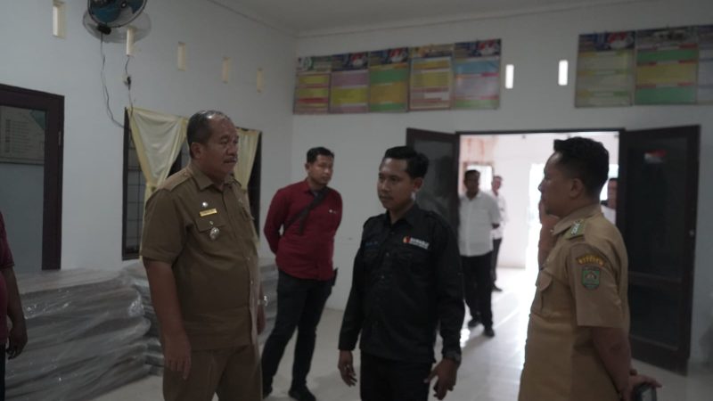 Wakil Bupati Asahan Pantau Pendistribusian Logistik di Beberapa Kecamatan