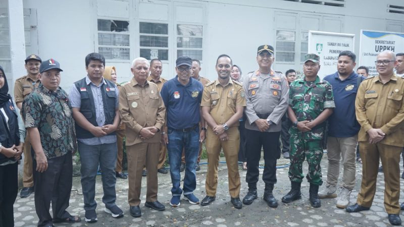 Bupati Asahan Tinjau Persiapan Pemilu 2024 Di Kecamatan