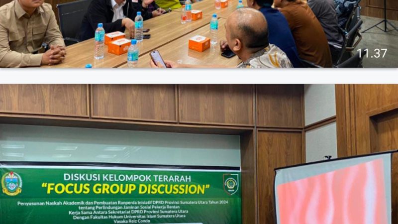 Universal Coverage Jamsostek Baru 46,5 %, Kanwil Apresiasi Ranperda Inisiatif DPRD Sumut