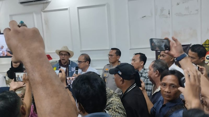 Konferensi Pers KPU Sumut Terkait Hari Terakhir Pemungutan Suara di Sumatera Utara