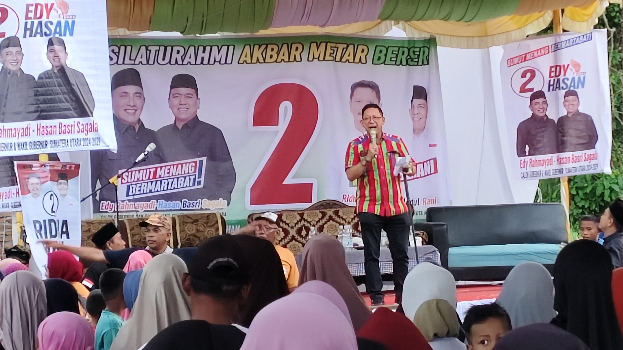 Dampingi Edy dan Prof. Ridha, Wong Chun Sen : Edy Cagubsu dan Prof. Ridha dua Pemimpin yang Amanah dan Peduli atas Nasib Rakyatnya