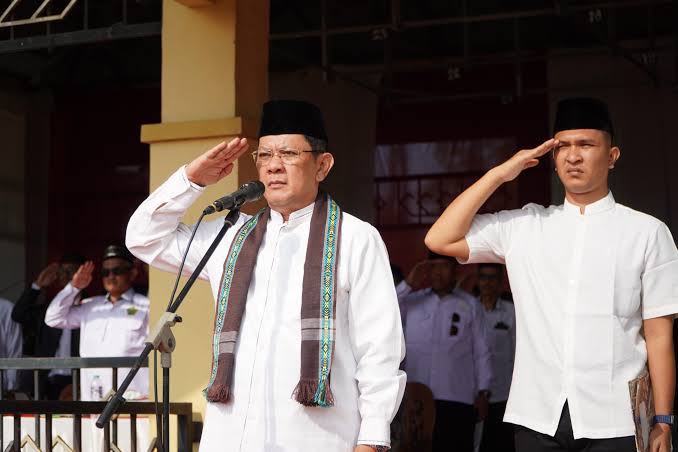 Firsada Pimpin Upacara Peringatan Hari Santri Nasional 2024