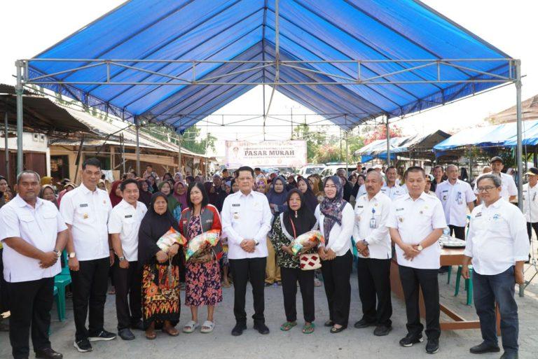 Kembali Gelar Operasi Pasar Murah Firsada Sebut, Bentuk Kepedulian Pemerintah