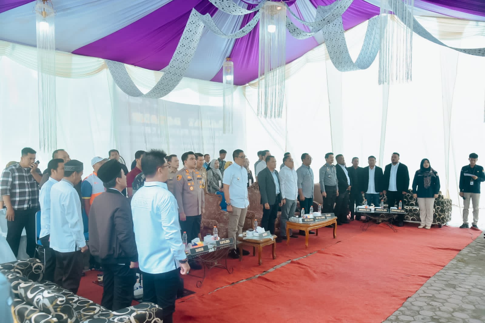 KPU Batu Bara Resmi Buka Rapat Pleno Rekapitulasi Suara Tingkat Kabupaten