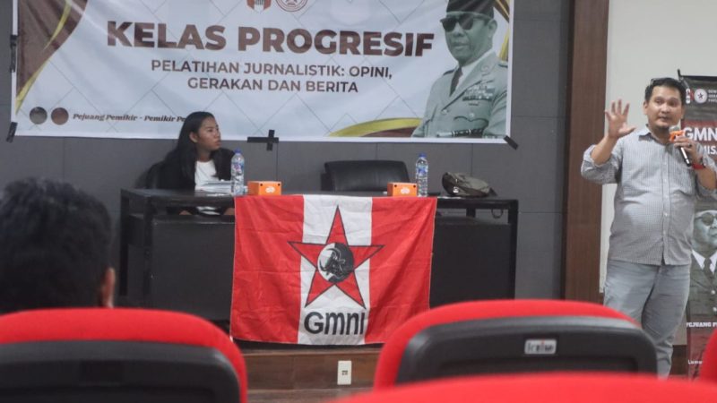 Kolaborasi GMNI FEB USU – SMSI Medan, Menguatkan Peran Mahasiswa Menulis Opini Publik