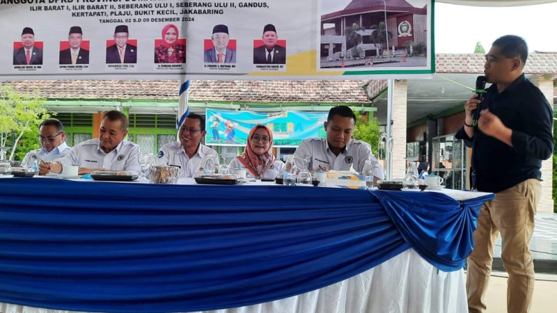 DPRD Provinsi Dapil Sumsel I Gelar Reses Tahap I Di SMAN 9 Palembang