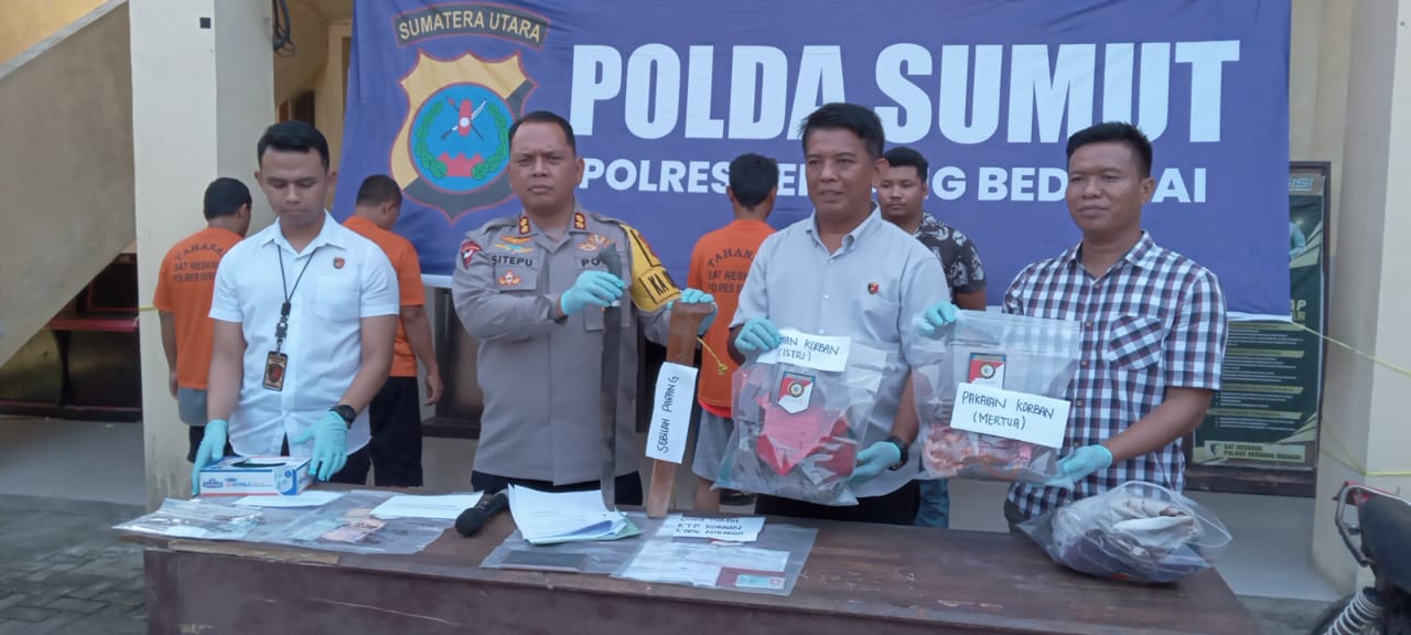 Tragis, Suami Bacok Istri Hingga Tewas dan Aniaya Mertua