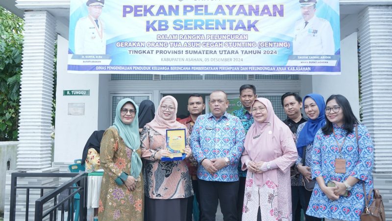Bupati Asahan Salurkan Bantuan Untuk Keluarga Stunting