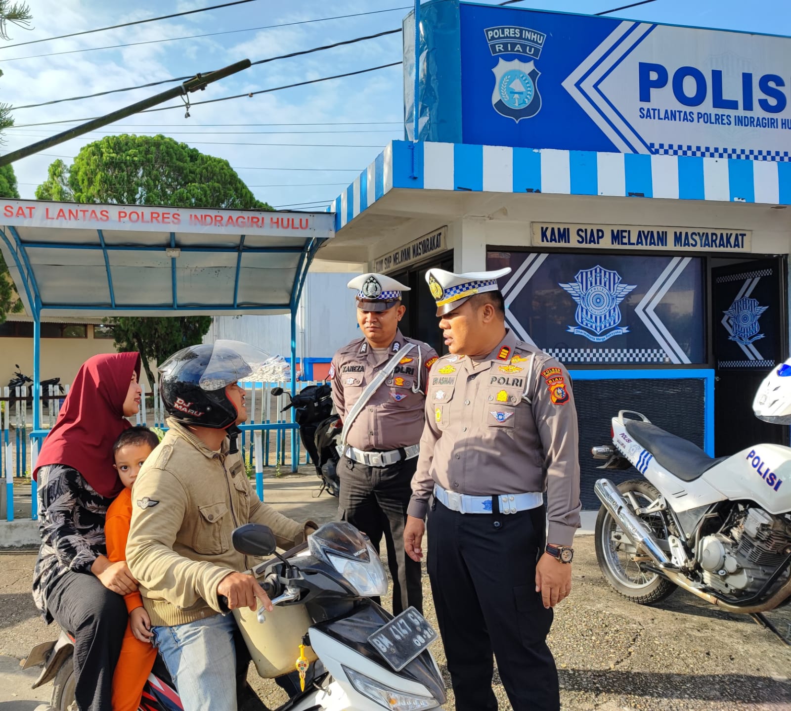 Hanya Waktu Tiga Hari, Satlantas Polres Inhu Tindak Puluhan Kendaraan Knalpot Brong dan Pelanggaran Fatal