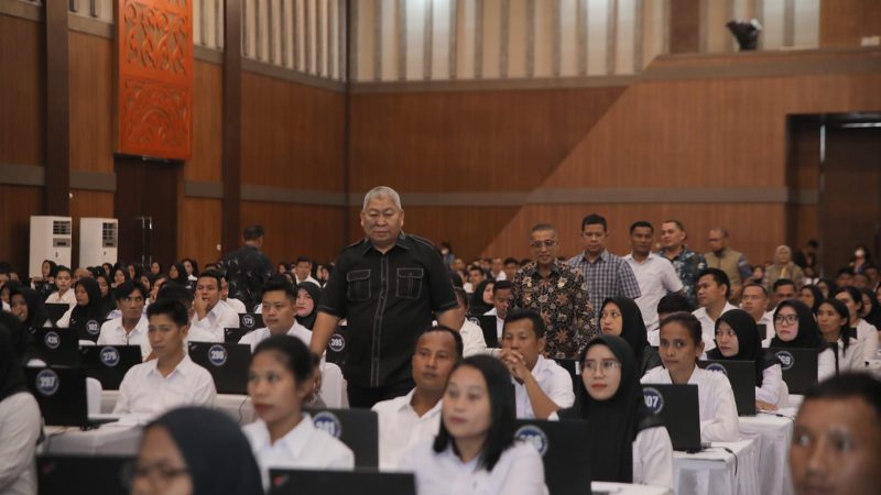 Pastikan Pelaksanaan Berjalan Lancar dan Tertib, Sekretaris Daerah Kabupaten Asahan Tinjau Lokasi Seleksi PPPK