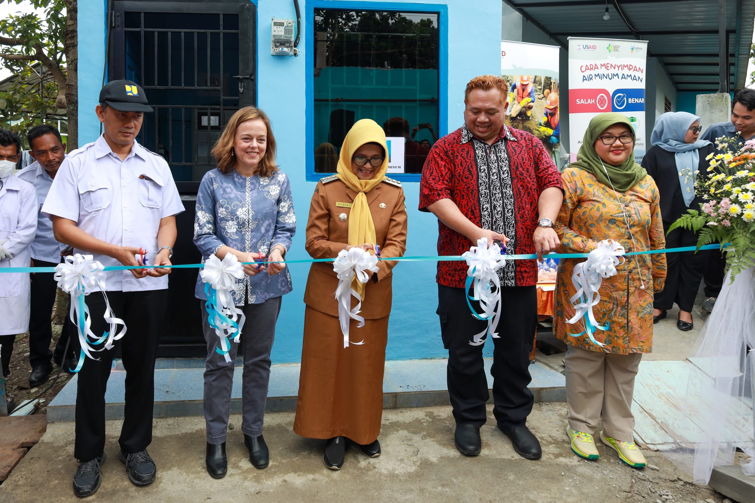 Wali Kota Resmikan Proyek Percontohan Zona Air Minum Prima (ZAMP) bersama Kota Magelang dan Kota Salatiga