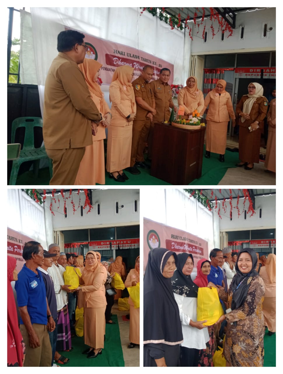 DWP Kabupaten Sergai Gelar HUT ke-25 di Kecamatan Tanjung Beringin