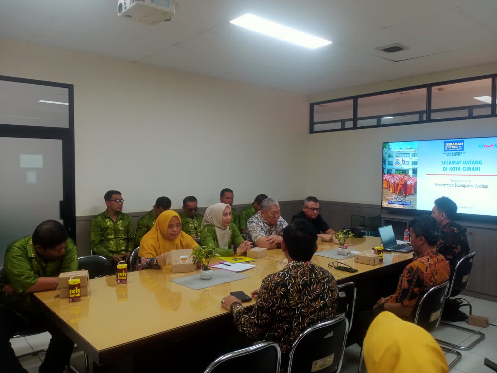 Study Tiru Camat se-Kabupaten Asahan ke Pemerintah Kota Cimahi