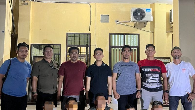 Satreskrim Polres Sergai Tangkap Kelompok Pencuri Ratusan Ekor Ternak Bebek