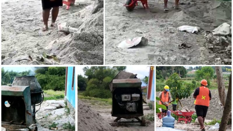 Diduga Kuat Merasa Malu dan Gerah Pasca Diberitakan, PPK Dinas Hanpang Pertanian dan CV Pasma Jaya Buru Buru Penuhi Spesifikasi Teknis Proyek