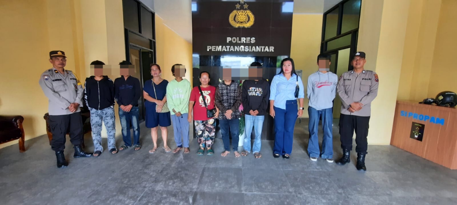 KRYD Hingga Subuh, Polres Pematangsiantar Temukan Enam Orang Dan Lakukan Pembinaan