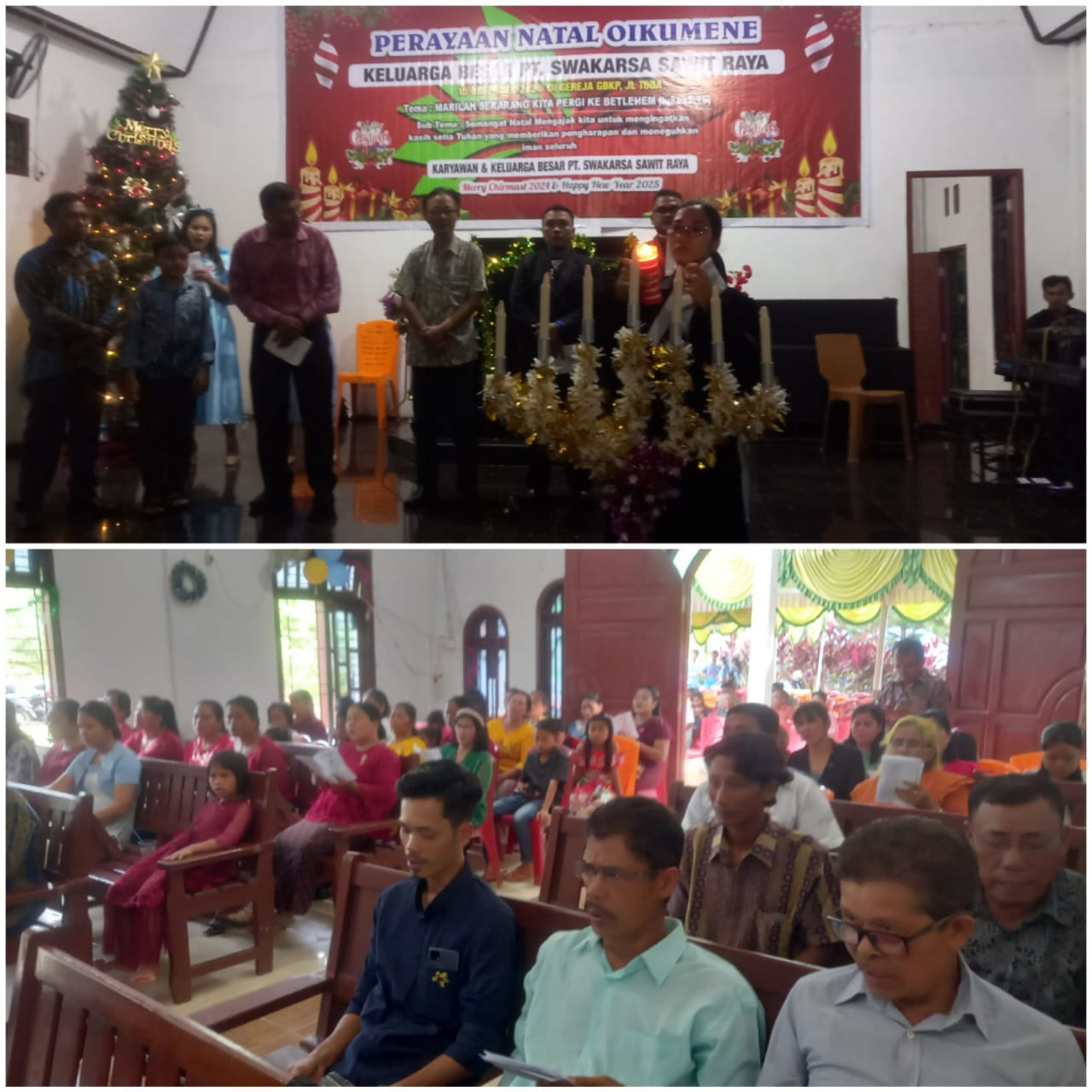 Momentum Pererat Kebersamaan, PT. SSR Adakan Perayaan Natal Oikumene 