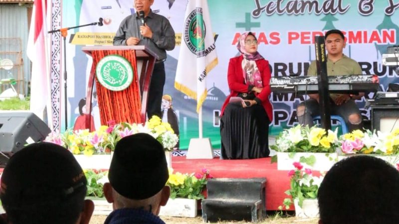 Bupati Simalungun Resmikan Kantor FKUB, Satu-satunya di Sumatera Utara