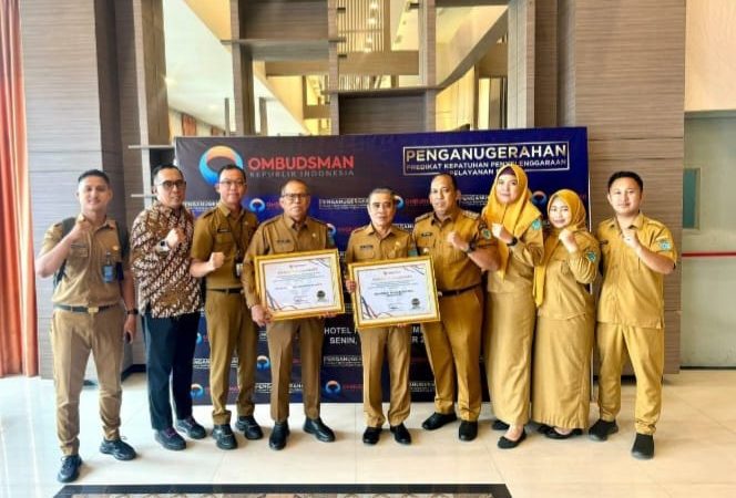 Luar Biasa!!! Disdik Ogan Ilir Raih Penghargaan Penganugerahan Kepatuhan Penyelenggaraan Pelayanan Publik 2024