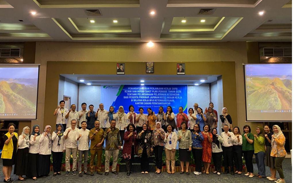 Lanjutkan Kerjasama, BPJS Ketenagakerjaan Pematangsiantar Lakukan Penandatanganan Perjanjian Kerjasama dengan Pusat Layanan Kecelakaan Kerja