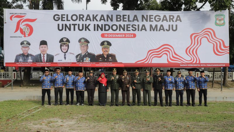 Pemko Pematangsiantar Gelar Upacara Peringatan Hari Bela Negara ke-76 Tahun 2024