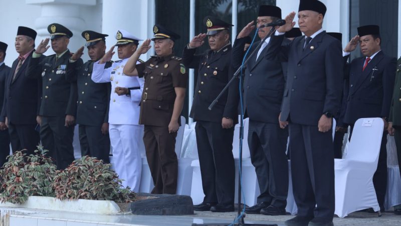 Bupati Asahan Pimpin Apel Bela Negara