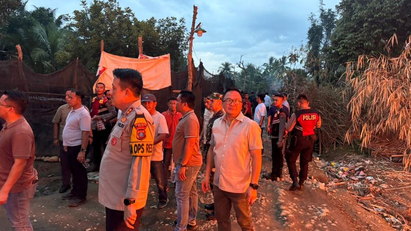 Grebek Sarang Narkoba di Sumut: TNI-POLRI Tangkap Puluhan Pelaku dan Bakar Baraknya