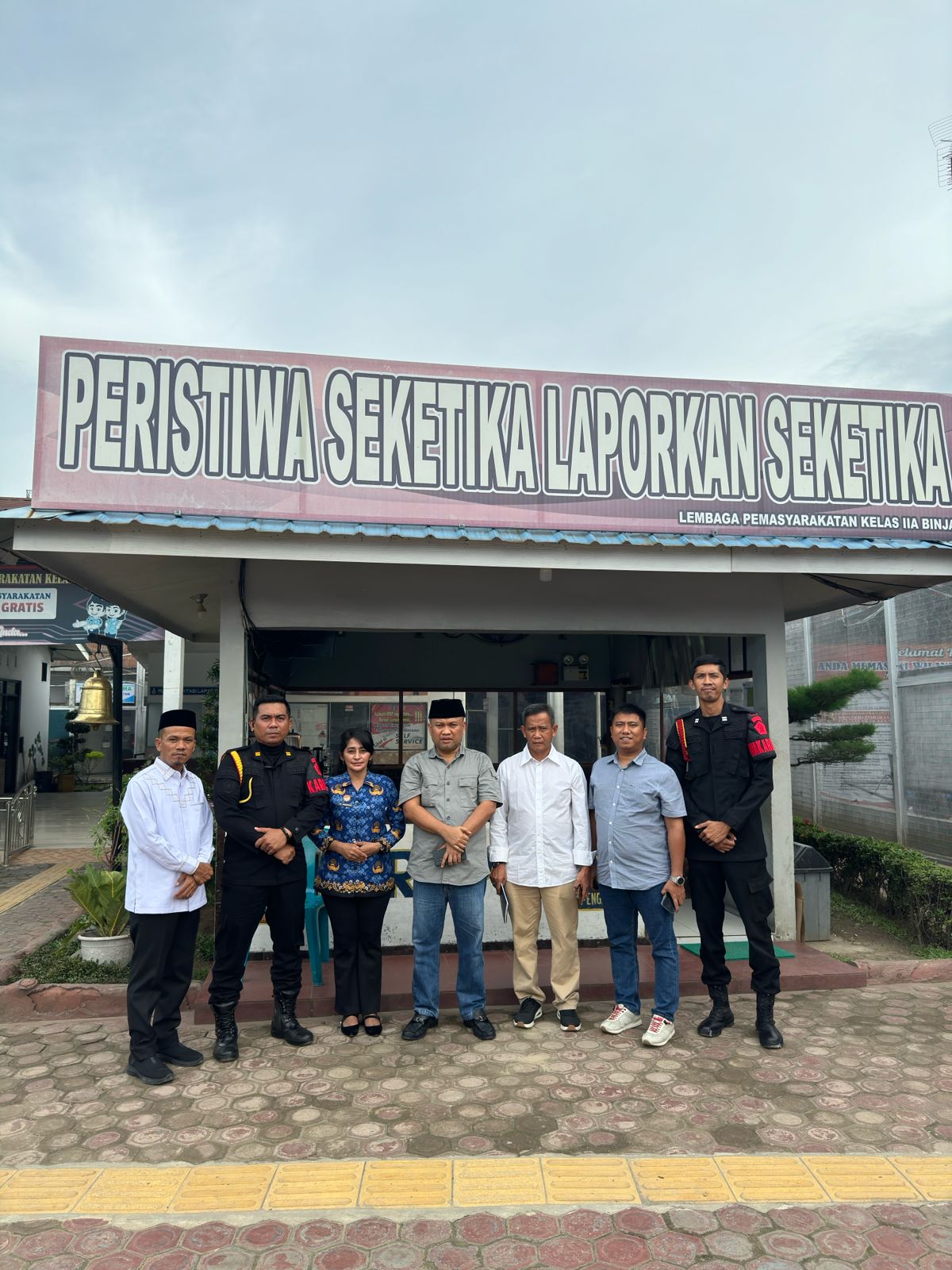 Wakil Ketua Komisi XIII DPR RI Inspeksi ke Lapas Kelas II Binjai