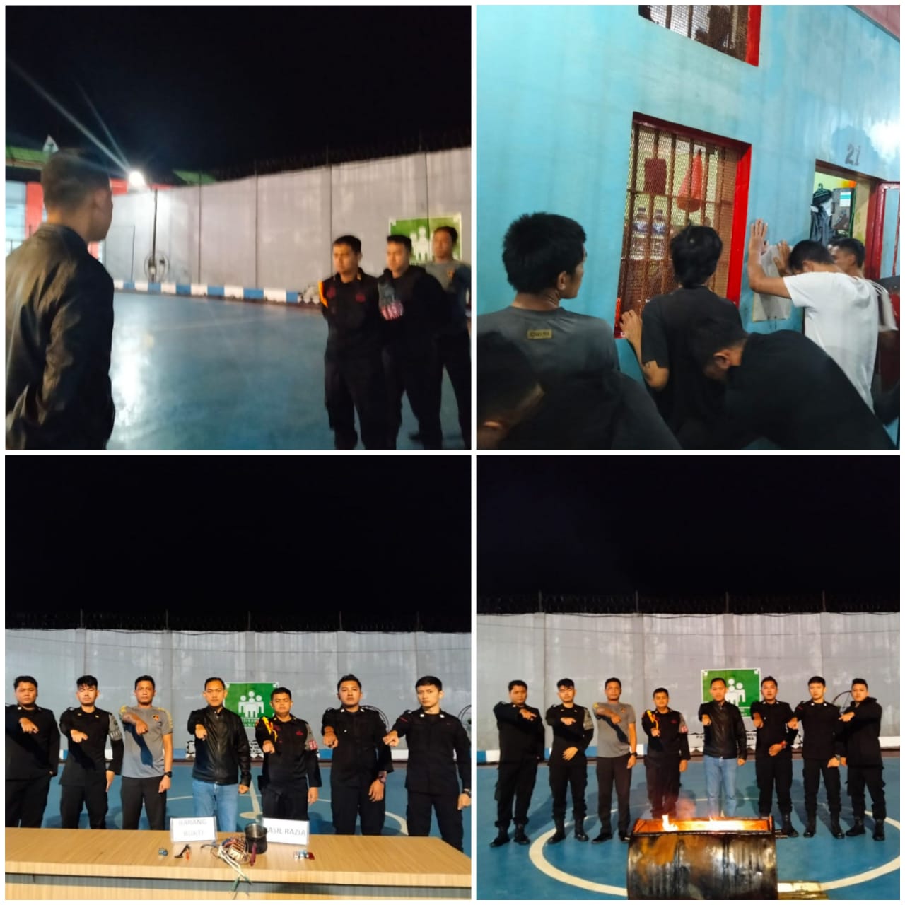 Cegah Gangguan Kamtib, Lapas Narkotika Kelas IIA Pematangsiantar Kembali Gelar Razia Insidentil