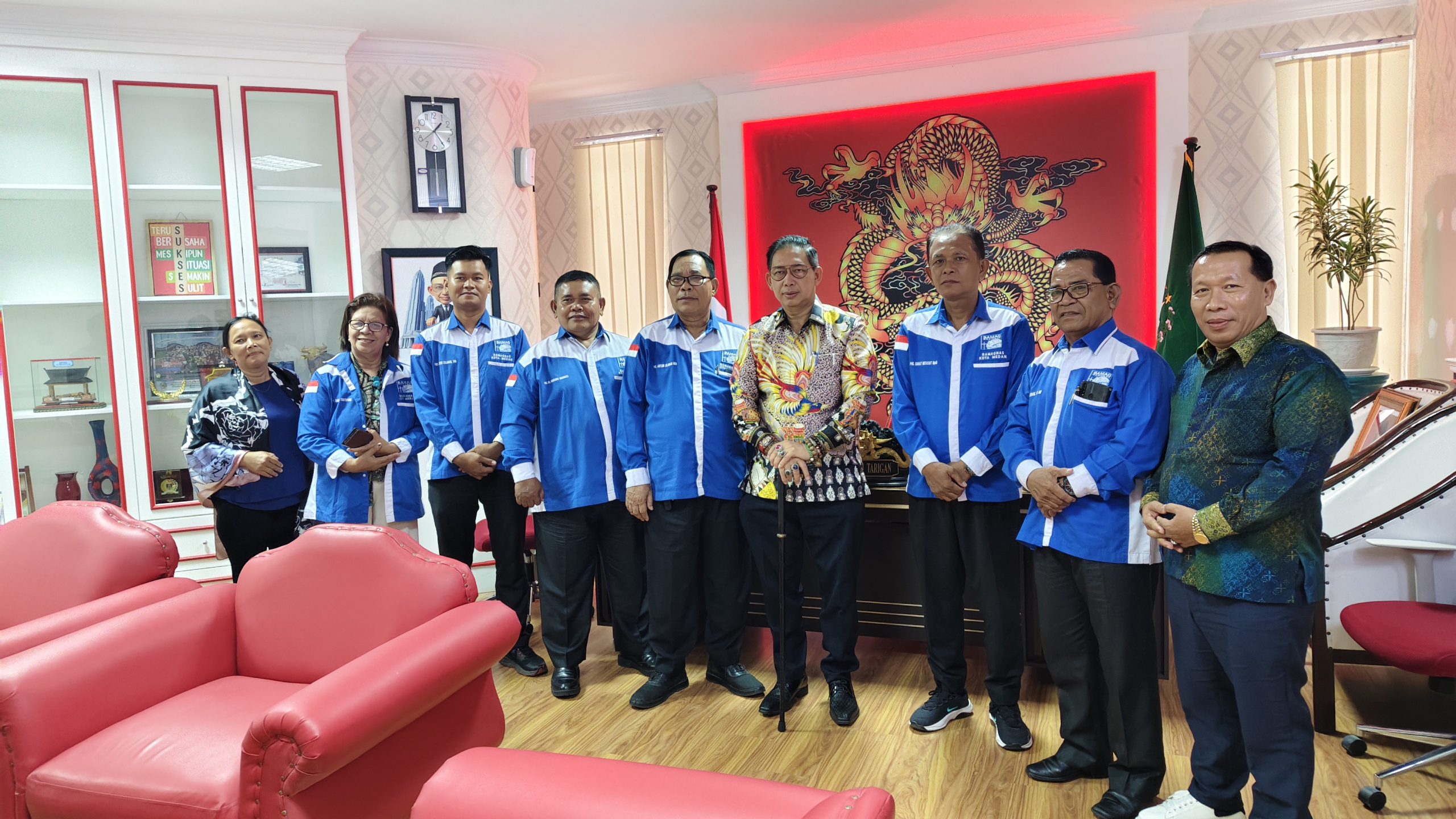 Audensi Ke Ketua DPRD Medan, Bamagnas Kota Medan Keluhkan Lambatnya Pencairan Bantuan Kelembagaan Agama di Pemko Medan