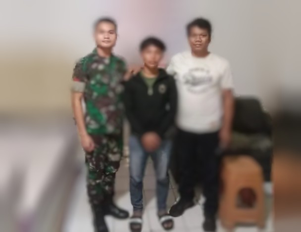 Lihat Masyarakat Korban Begal, Danyon Raider 100 / PS Amankan 1 Dari 3 Pelaku
