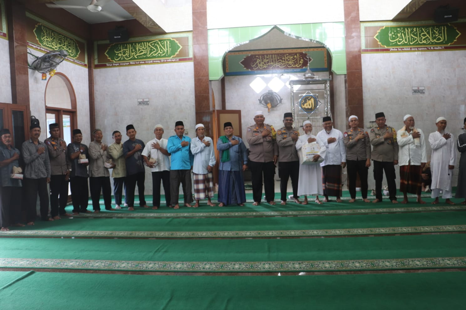 Jum’at Curhat, Kapolres Langkat Berpesan Di Awal Tahun 2025