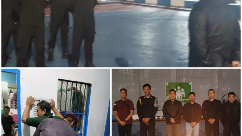 Bentuk Komitmen Dukung Program Kementrian Imigrasi dan Pemasyarakatan, Lapas Narkotika Kelas IIA Pematangsiantar Laksanakan Razia Insidentil