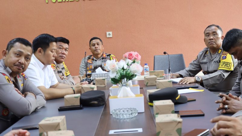 Polres Pematangsiantar Ikuti Zoom Meeting Rakor Validasi Data Penyediaan Lahan Penanaman Jagung Serentak
