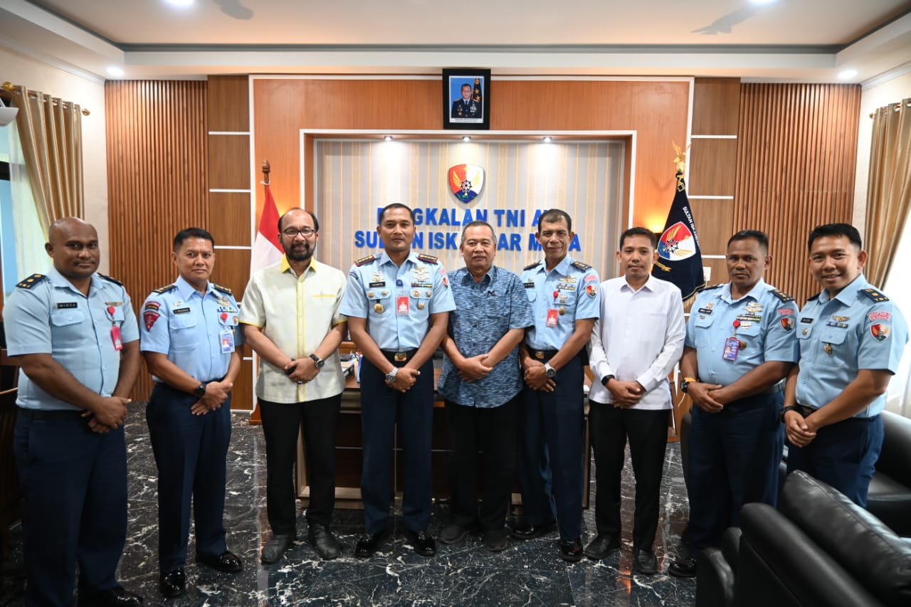 Guru Besar Filsafat Islam UIN Ar-Raniry Silaturahim ke Lanud SIM, Bahas Kemajuan Aceh dan Inspirasi Laksamana Malahayati