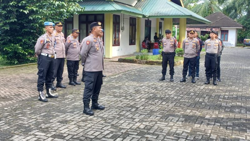 Polres Langkat Amankan Penetapan Pasangan Calon Bupati Dan Wakil Bupati Terpilih