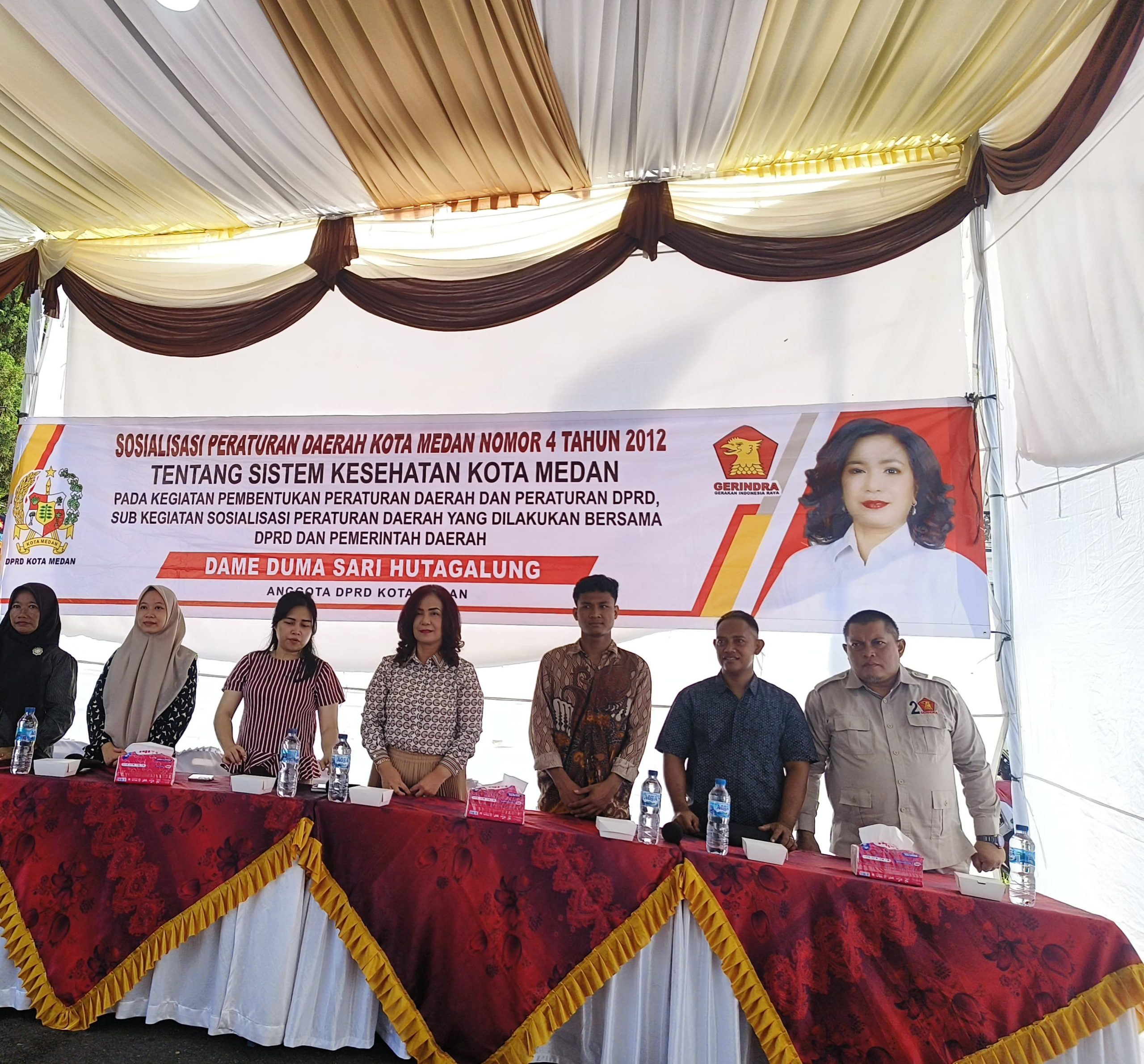 Dua Sesi Laksanakan Sosperda Tentang Sistem Kesehatan Kota Medan, Duma Ingatkan Warga Jaga Kesehatan dan Penyakit Menular