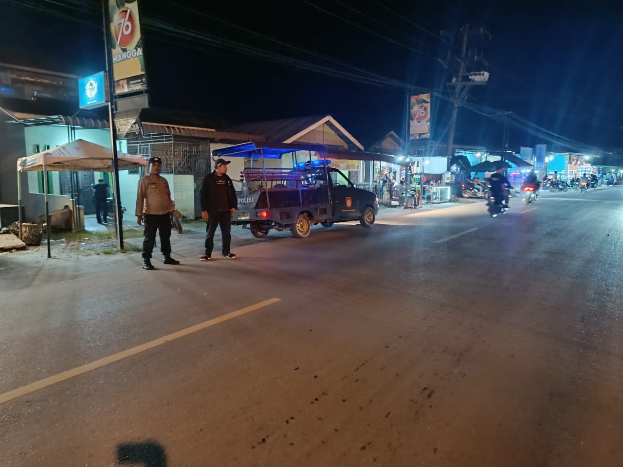 Polsek Teluk Nibung Tingkatkan Pelaksanaan Patroli Malam