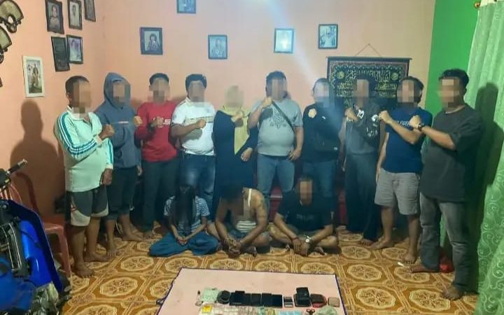 Intel Kodim 0302 Inhu Bekuk Tiga Orang Di Duga Pengedar Sabu Sabu
