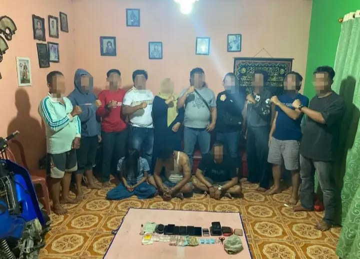 Intel Kodim 0302 Inhu Bekuk Tiga Orang Di Duga Pengedar Sabu Sabu
